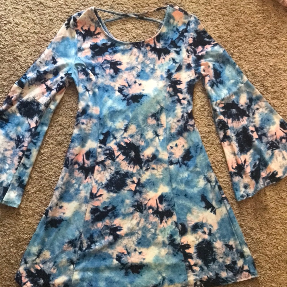 Tie dye Justice dress